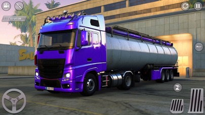 Oil Tanker Cargo Truck Driving Screenshot