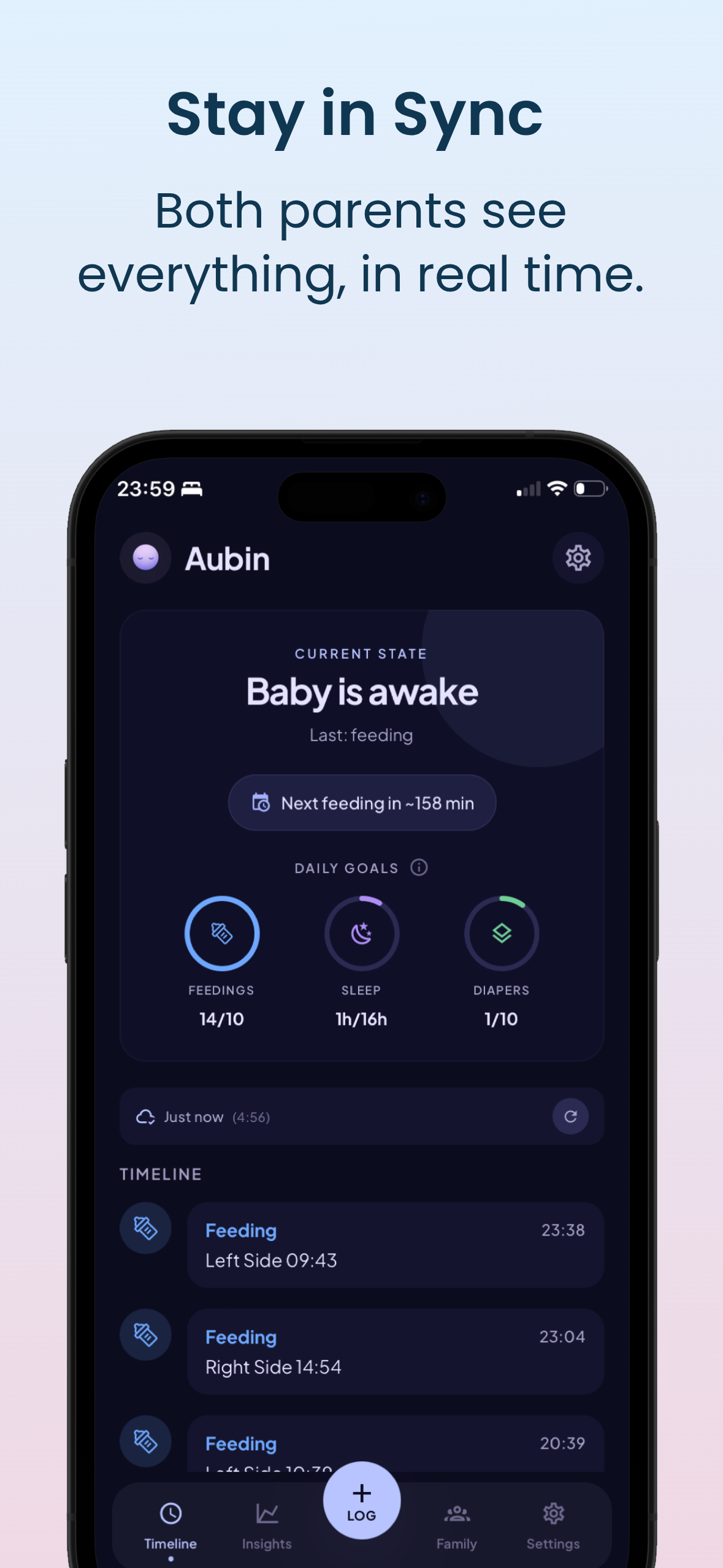 Doudou: Baby Tracker for Two