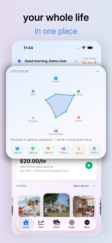 Lodestar - Goal & Life Tracker Screenshot 1 of 7
