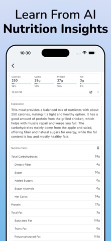 Journable: AI Calorie Counter Screenshot 6 of 8