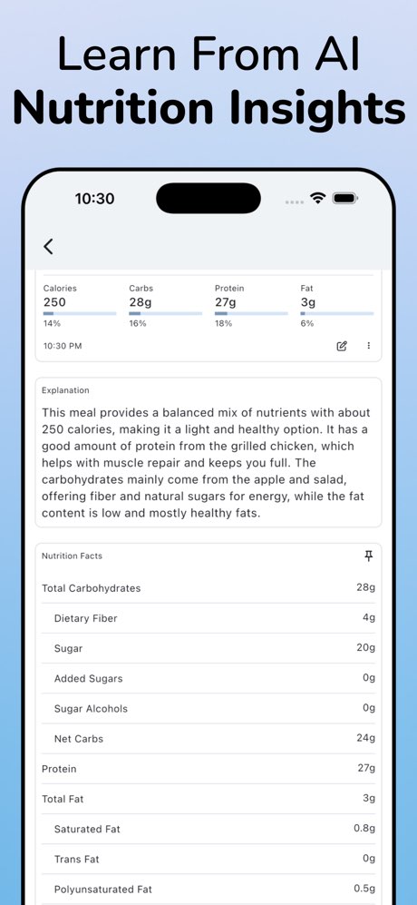 Journable — AI Calorie Counter screenshot 6