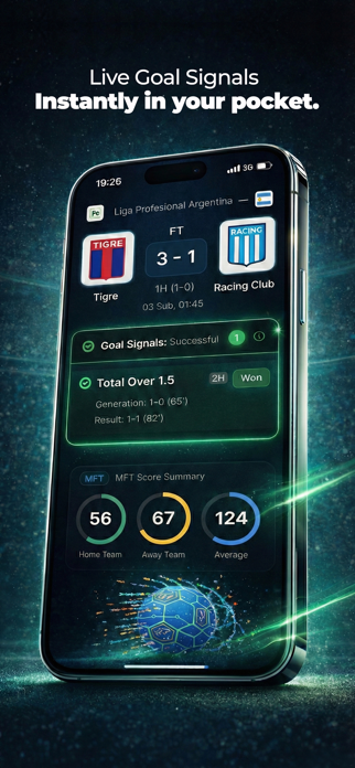 Shutli - Live Match Analysis Screenshot 2 of 5