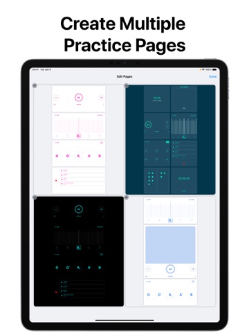 Practice Pro | Metronome Tuner iPad screenshot