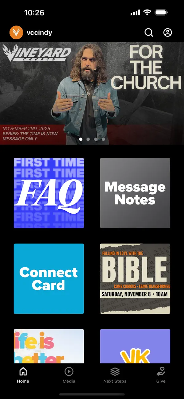Screenshot #1 pour Vineyard Community Church