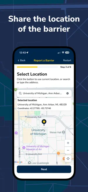 Access U-M screenshot 3