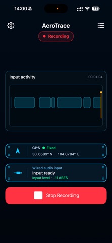 AeroTrace Screenshot 1 of 3