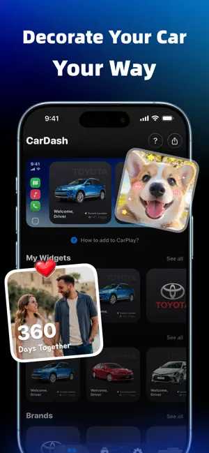 CarDash: Drive Score, Widgets screenshot 3