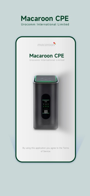 macaroon CPE モバイルルーター Wi-Fi 6 macaroon CPE ホーム