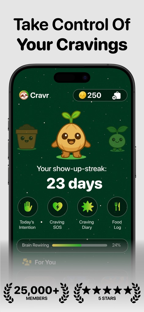 Cravr: Craving Companion - Health & Fitness App | MWM