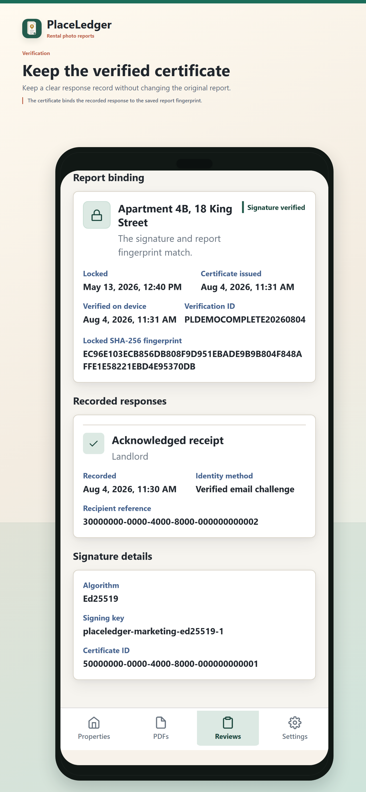PlaceLedger screenshot 9