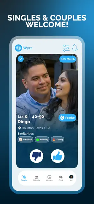 Wyzr: Meet Activity-Friends screenshot 3
