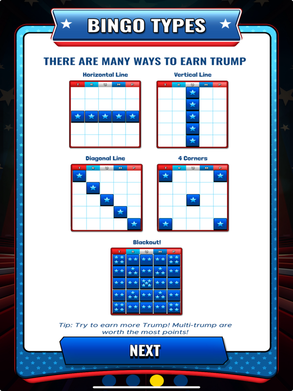 MAGA Bingo iPad screenshot 4 - Games app