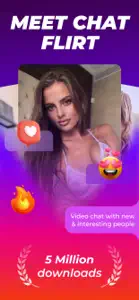 Video Chat & Flirt: Smile Talk screenshot #2 for iPhone