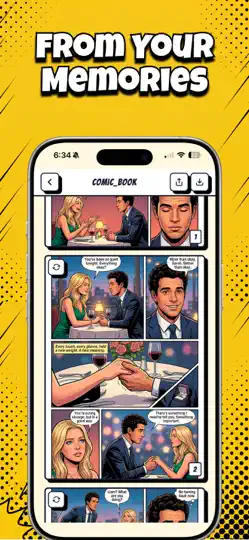 Captura de pantalla de Crear Comics Manga - Comikaze en iPhone 3