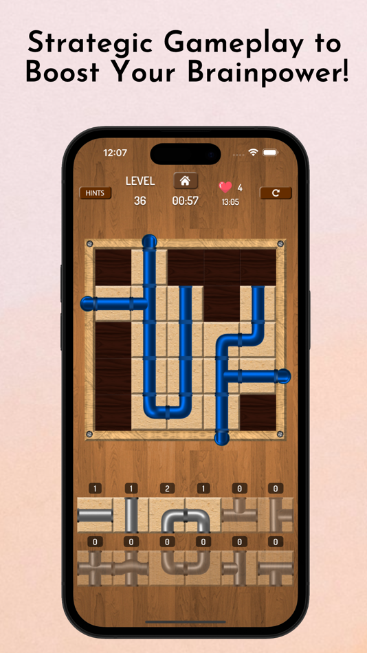 #3. Pipe Puzzle Funia (iOS) By: Alphaved Private Limited