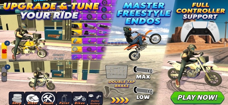 Wheelie King 8 - Online racing screenshot 9