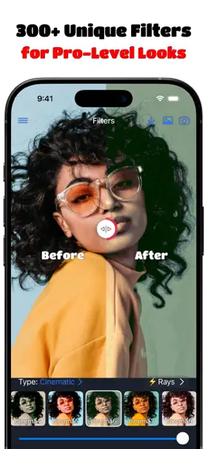 Photo Filters & Glitch Effects screenshot 1