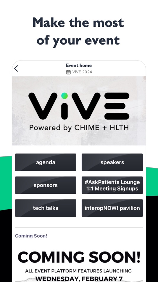 #2. ViVE Event (iOS) 由: HLTH, LLC