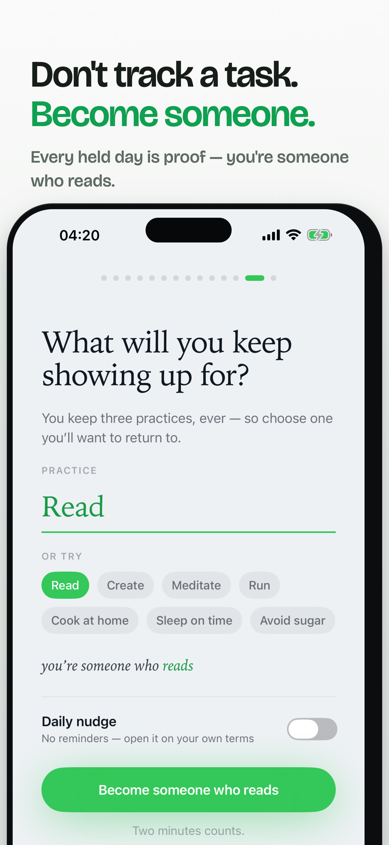 Pebbles: Tiny Habit Tracker screenshot 3