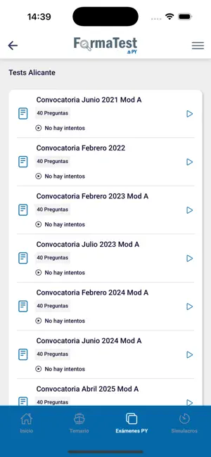 FormaTest PY Patrón de Yate screenshot 3