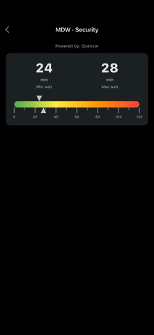 Chicago Midway Airport iPhone screenshot