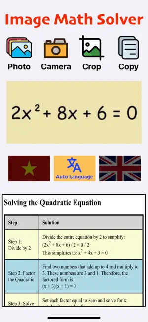 Math Solver With Solution - AI screenshot 1