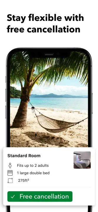 Booking.com : capture d’écran 4 sur 9