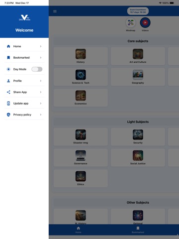 V for IAS iPad screenshot
