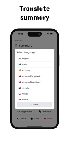 summary app - summarize ai Screenshot 4 of 4