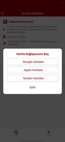Nöbetçi Eczaneler: Tüm İller screenshot