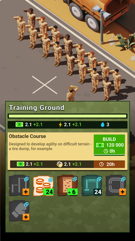 #6. Idle Forces - Army Tycoon (iOS) 来自: Hot Siberians