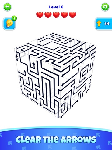 3D Arrow Maze:Tap Out iPad screenshot
