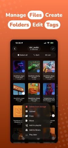 Evermusic: Cloud Music Player iPhone screenshot