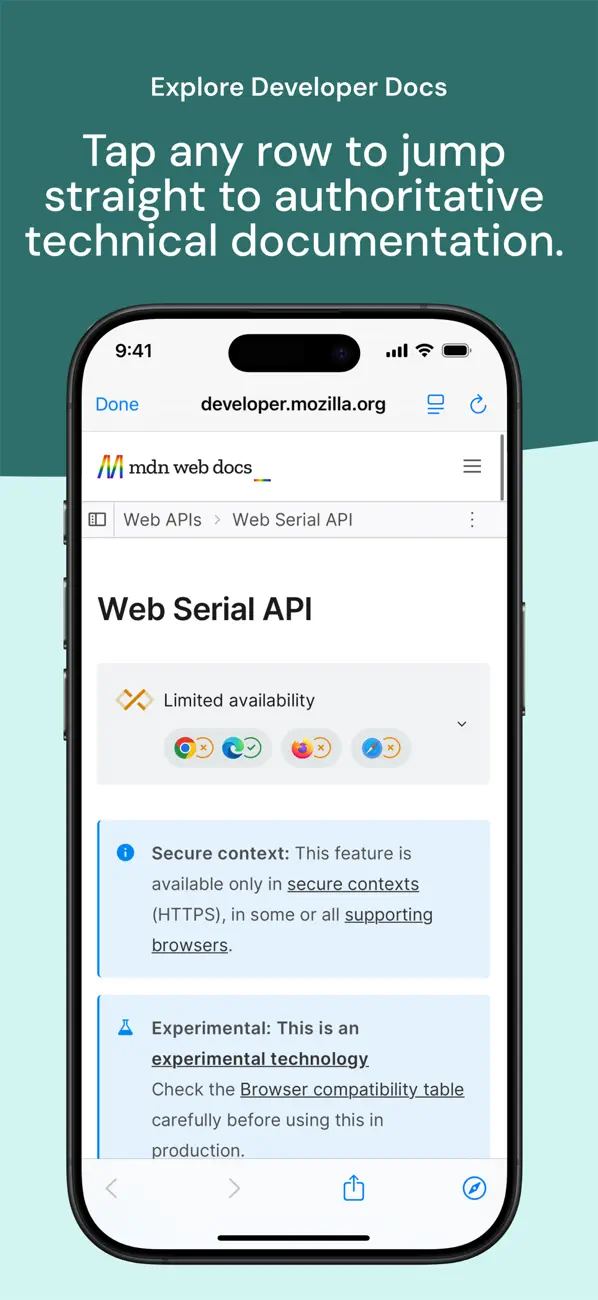 #3. Web Feature Check (iOS) 作者: Transporter Lab GmbH
