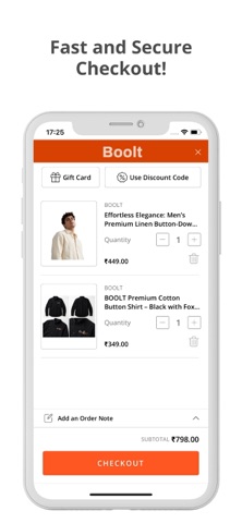 Boolt Lifestyle Hub iPhone screenshot