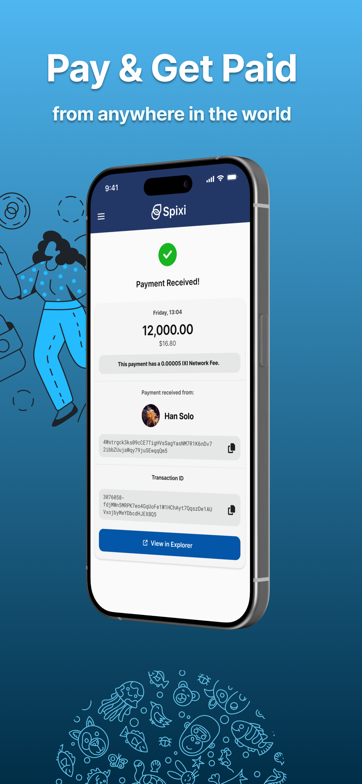 Spixi Private Chat & Wallet screenshot 6