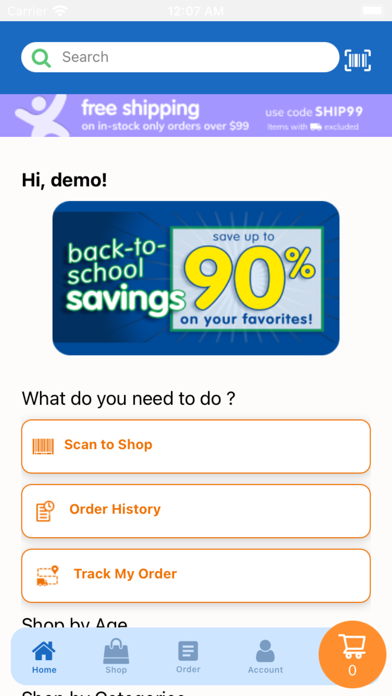 Discount School Supply Screenshot