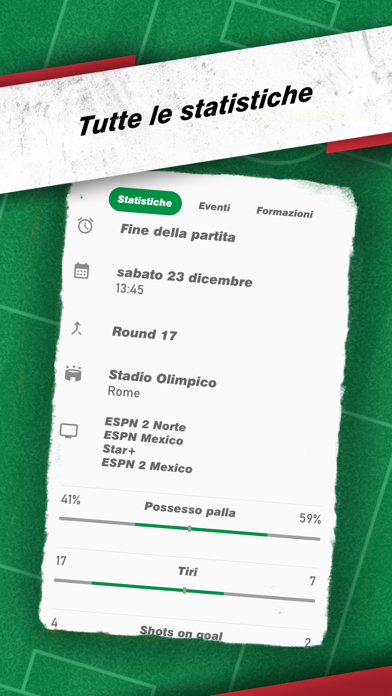 Lega Calcio Italia Screenshot