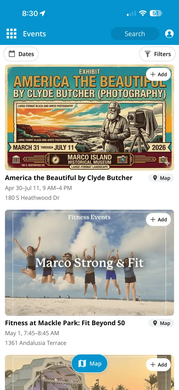 Screenshot #2 pour The Marco Review Visitor Guide