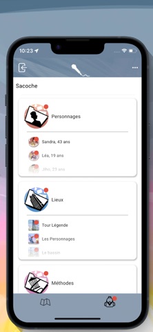 Disparition à La Défense iPhone screenshot