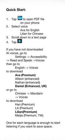 VT PDF Voice Reader Screenshot 3 of 9