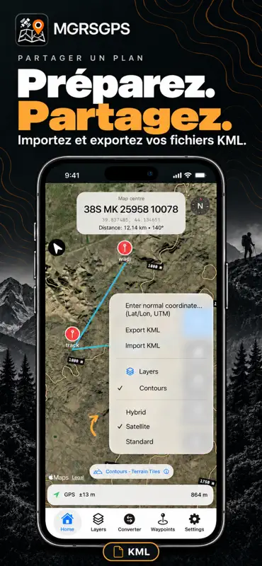 MGRS GPS Cartographe screenshot 6 of 8