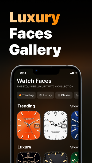 Luxury Watch Faces - Clockly Screenshot