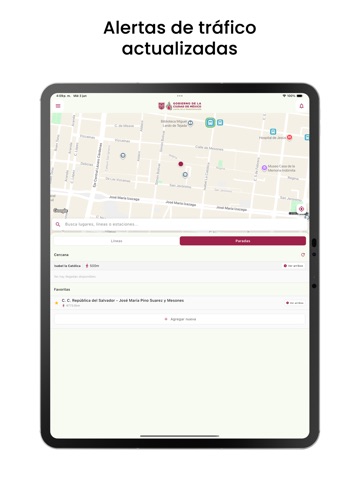 Movilidad - CDMX iPad screenshot 1