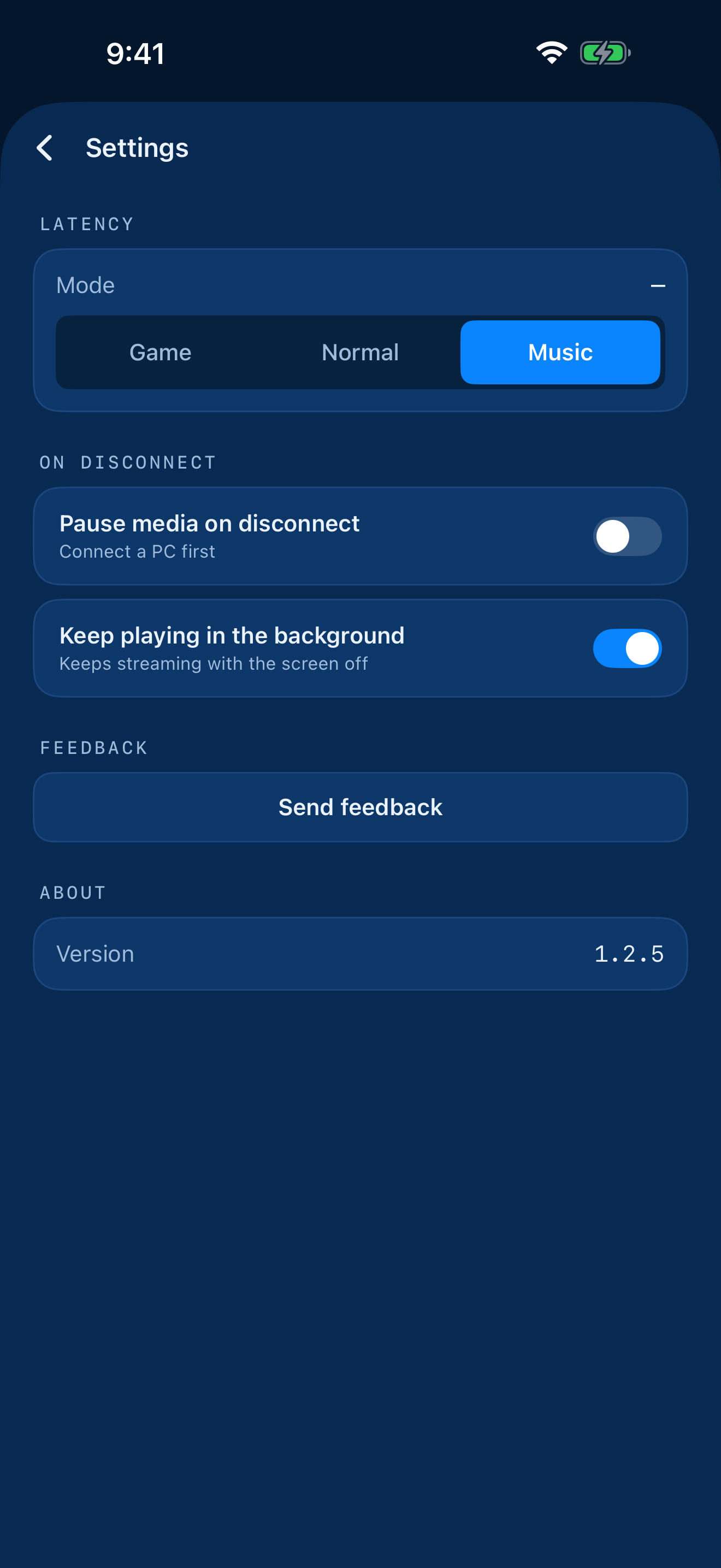 AudioCast: Wireless PC Audio screenshot 3