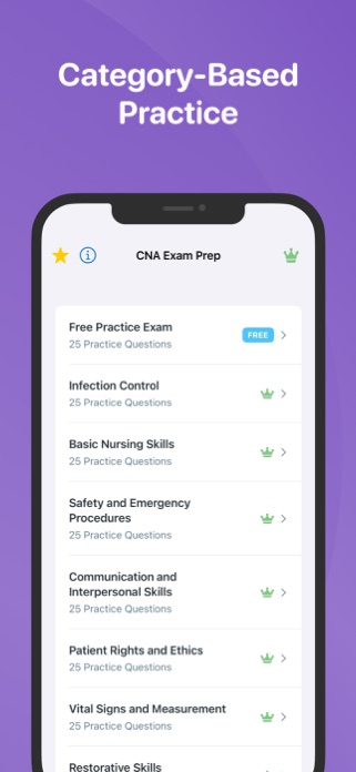 CNA Exam Prep Test 2025 :) Screenshot 1 of 4