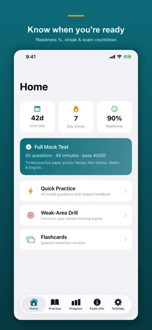 11+ Exam Prep screenshot 1