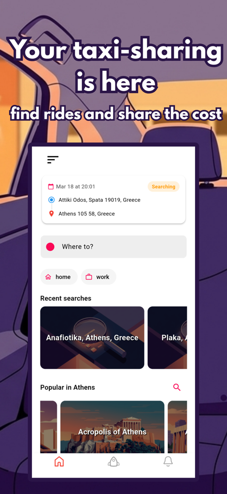 CutCab: Taxi compartido screenshot 1