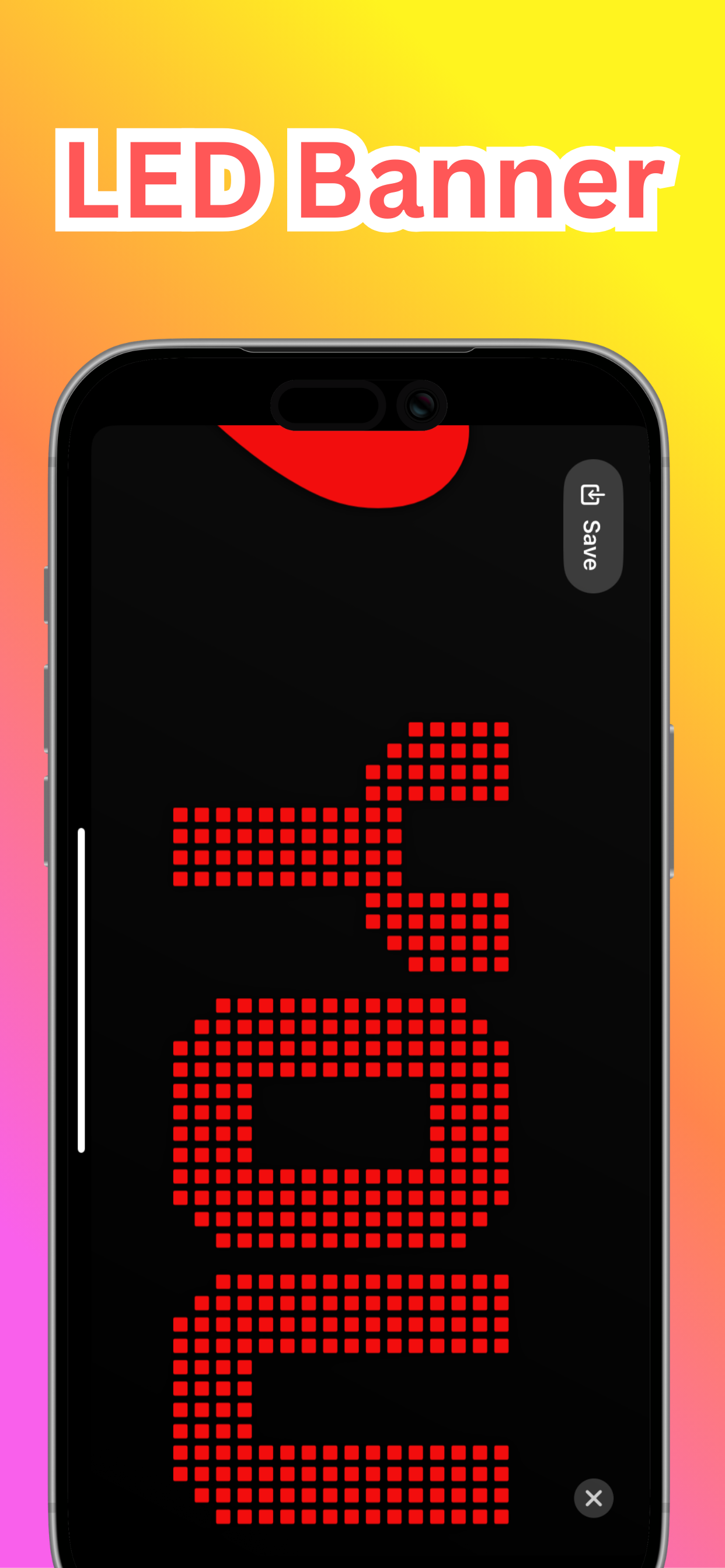 LED Banner App.