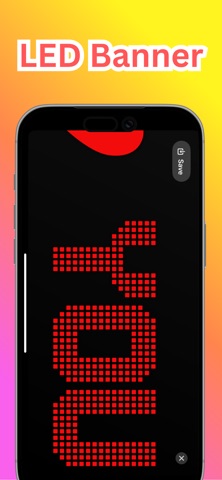 LED Banner App. iPhone screenshot